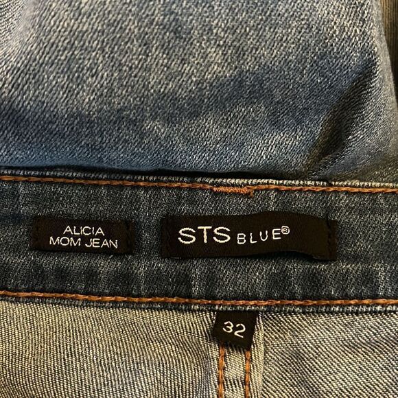 STS Blue Alicia cropped mom jeans Size 14 New - Picture 9 of 11